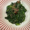 なーなちゃん's cooksnap of when they made モロヘイヤのお浸し.