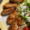 もも☆ピピ's cooksnap of when they made 手羽中の甘辛炒め.