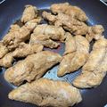 リポたん's cooksnap of when they made 簡単ヘルシー！鶏ササミ☆にんにく醤油焼き.