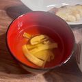 ＊＊めろん＊＊'s cooksnap of when they made 松茸たっぷり✨今年のお吸い物.