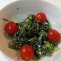Erry_k's cooksnap of when they made パパッと！春菊のクリームチーズ白あえ.