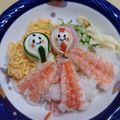 ✊肝っ玉かーちゃん✊'s cooksnap of when they made ちらし寿司ケーキ☆ひな祭り☆簡単.
