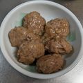 由芽15's cooksnap of when they made レンジで簡単☆お弁当に・和風ハンバーグ。.