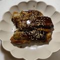 ♪ゆかたん♡'s cooksnap of when they made 豚チーズ大葉のなすのはさみ焼き.