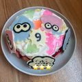 ともってぺ's cooksnap of when they made スプラトゥーンのケーキ★インクの作り方☆.