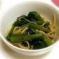 たこるまめお's cooksnap of when they made ☆白だし☆きのことほうれん草のソテー.