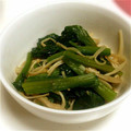 たこるまめお's cooksnap of when they made ☆白だし☆きのことほうれん草のソテー.