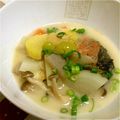 ロクシタンマニア's cooksnap of when they made 塩鮭の大吟醸酒粕汁.