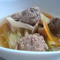 oBsession's cooksnap of when they made 白菜肉だんご汁（改訂版）.