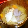 ma020's cooksnap of when they made 我が家の豚汁.