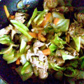 いちごといちえ's cooksnap of when they made 豚肉の生姜焼き☆野菜炒め添え♪.