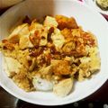 mihosky☆'s cooksnap of when they made 我が家の麻婆豆腐丼.