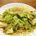 oいちo's cooksnap of when they made 桜えび☆塩やきそば.