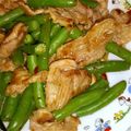なっと0902's cooksnap of when they made いんげんと豚こま肉のピリ辛炒め.