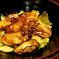 bibiyambo's cooksnap of when they made 牡蠣どんぶり.
