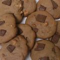 そらおのえくぼ's cooksnap of when they made しっとり♡大きなソフトクッキー＊モカ＊.