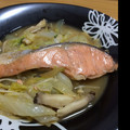ぽよみ♡'s cooksnap of when they made 鮭の切り身の簡単アクアパッツァ.