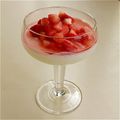 やまじちなゆ's cooksnap of when they made 苺シロップのクリームババロア♪.