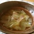 meg115's cooksnap of when they made 簡単☆白菜とベーコンのあったかスープ.