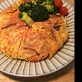 ぱるやま's cooksnap of when they made パスタが余ったら作ってね☆パスタオムレツ.