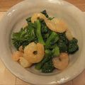 七氷♪'s cooksnap of when they made 菜の花と海老の塩麹和え.