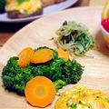 ゃぁゃ's cooksnap of when they made 簡単温野菜　♪にんじん＆ブロッコリー♪.
