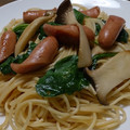 ａｄｕａｄｕ's cooksnap of when they made 粗挽きソーセージの和風パスタ.