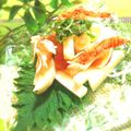 ニコニコまっきー's cooksnap of when they made 梅しそ風味✩長芋の酢の物.