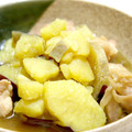 chiroyanma's cooksnap of when they made さつまいもと鶏肉の甘辛煮.