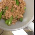 デュラエース's cooksnap of when they made やみつき！アスパラのさば水煮缶サラダ♪.
