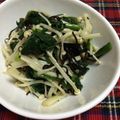 まゆまわた's cooksnap of when they made 簡単！塩昆布で法蓮草とえのきの和え物.