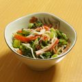 もんしゅしゅ's cooksnap of when they made チンゲン菜とカニカマのパパッと炒め❁.