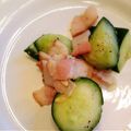 aFalcons's cooksnap of when they made きゅうり☆ベーコン炒め.