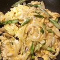 浩次ｗ's cooksnap of when they made お弁当用に、残り野菜と卵炒め。.
