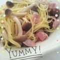 ラブ☆すぬぴ's cooksnap of when they made ◆簡単♡きのこのバター醤油スパゲッティ◆.