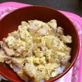 羊めぇめぇ's cooksnap of when they made 味付け簡単！親子丼.