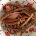 桃大好き's cooksnap of when they made ＊牛蒡とカマボコのきんぴら＊.