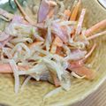 ライオンのスキッピィ's cooksnap of when they made もやしベーコン人参サラダ.