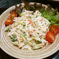 ROMEO　's cooksnap of when they made 簡単！新玉ねぎとカニカマのごまマヨ和え★.