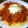 りじぇんぬ's cooksnap of when they made ☆簡単な材料で作るミートソース☆.