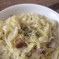 ゆうううま's cooksnap of when they made 簡単♪あるもので豆乳ソースパスタ！.