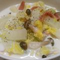 はーなむきや's cooksnap of when they made ★簡単★白菜としめじのクリーム煮‼︎.