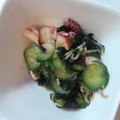 菅谷神輿愛好会's cooksnap of when they made 我が家のタコときゅうりの酢の物。.