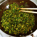 まぁきちゃん's cooksnap of when they made 簡単◆大根の葉炒め.