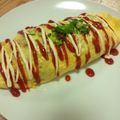 ★唄姫★'s cooksnap of when they made 巻かないオムそばめし.