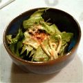 nammy's cooksnap of when they made レタス海苔サラダ.