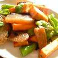 ぽけころ's cooksnap of when they made 厚揚げとししとうの激ウマ♪味噌炒め.