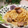 bobitin's cooksnap of when they made ☆簡単豆乳カルボナーラ☆.