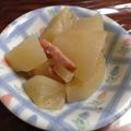 Blue。mom's cooksnap of when they made 大根と里芋のベーコン煮物.
