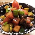 はなぱぱ's cooksnap of when they made トマトときゅうりとマッシュルームのサラダ.